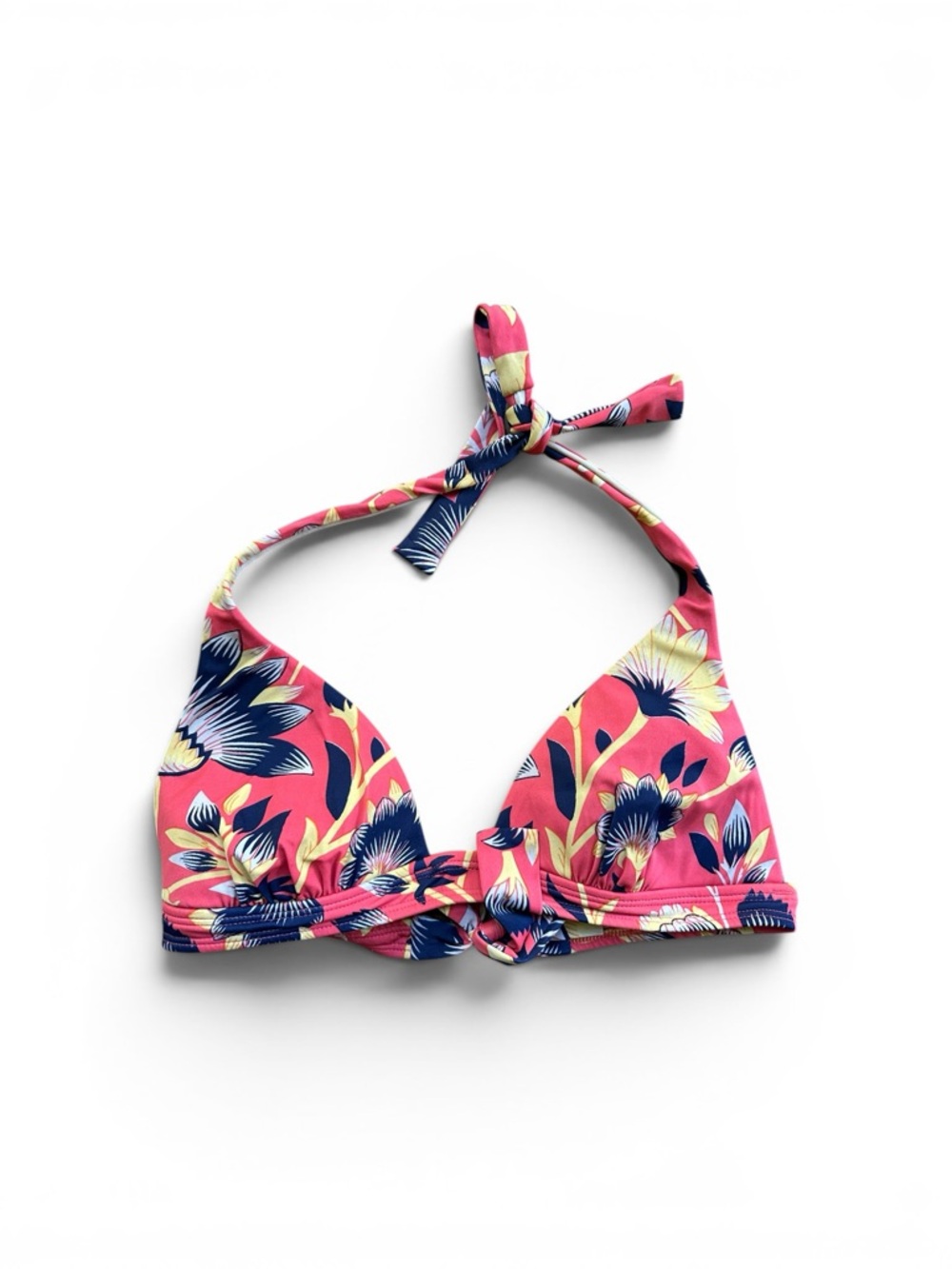 J. Crew floral bikini tops